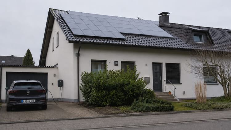 PV Anlage Reihenhaus Energy Sharing E-Auto Wallbox
