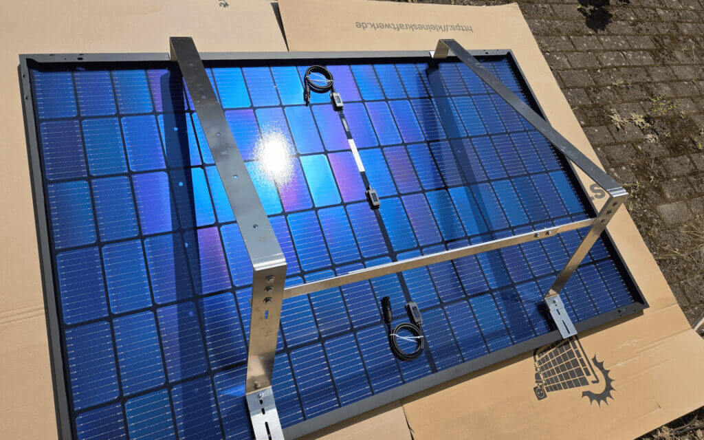Balkonkraftwerk Gesetze bifaziale Solarmodule