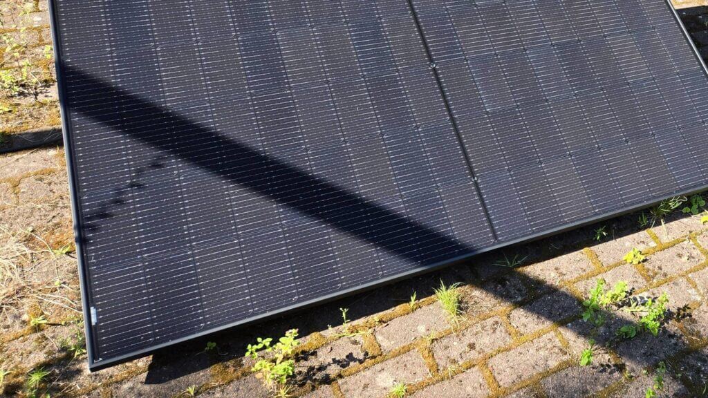Balkonkraftwerk 800 Watt Verschattung auf Modul