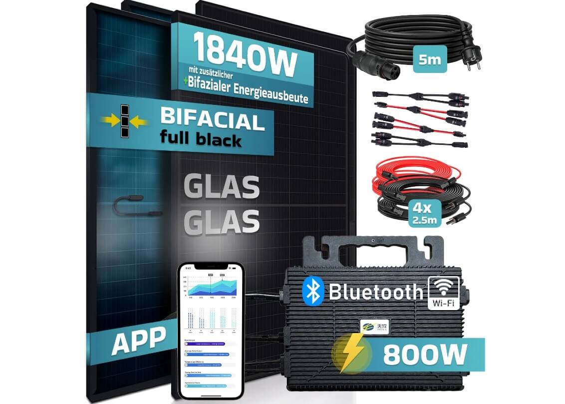 Sunniva Balkonkraftwerk mit 4 Modulen