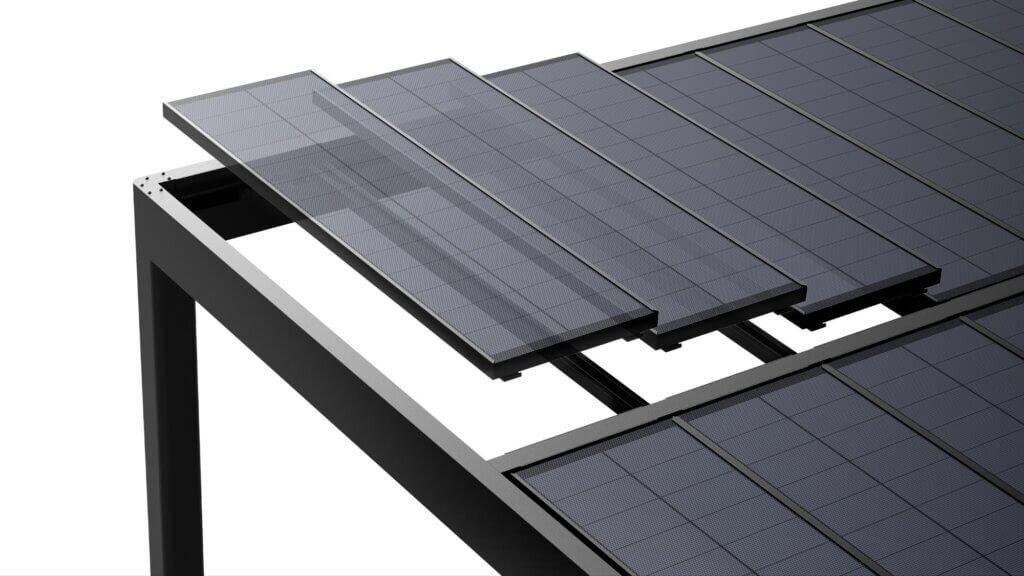 Jackery Solar Pergola Pavillon Gazebo Module