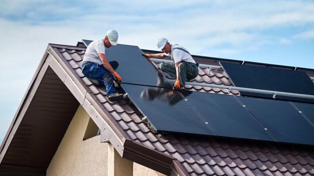 Dach Photovoltaik Solarmodule