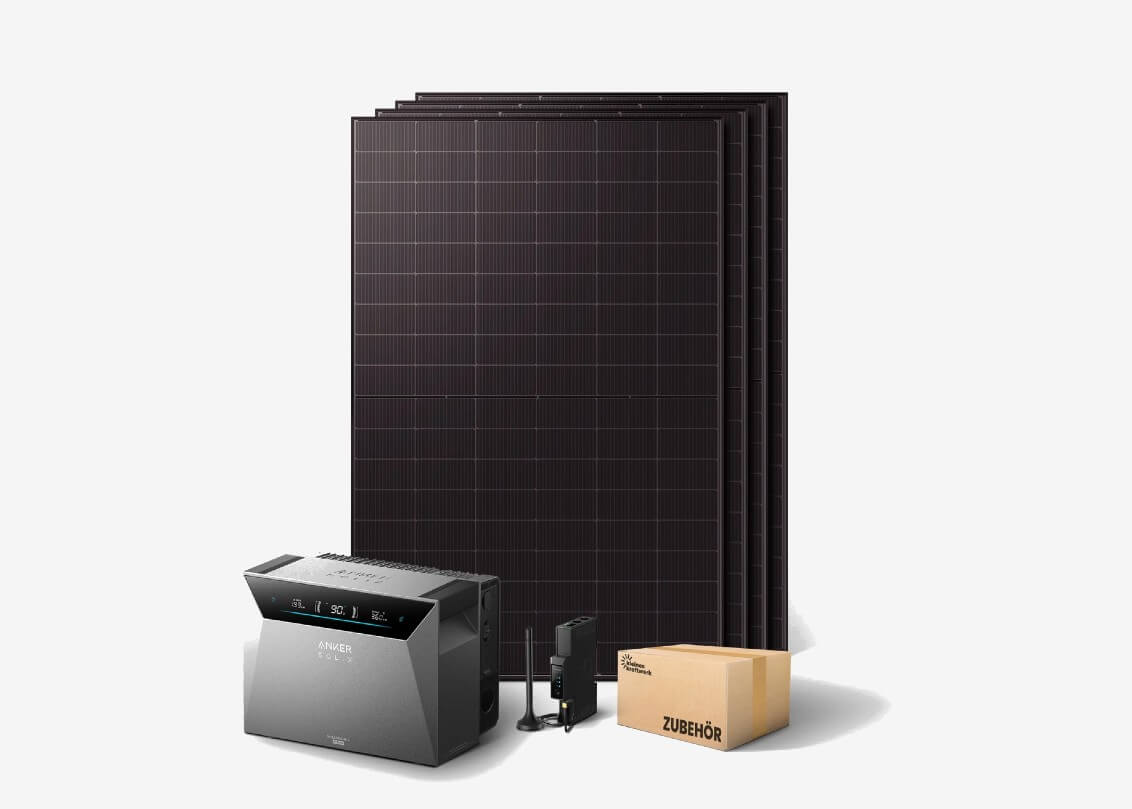 Kleines Kraftwerk Quattro XL mit Solarbank 4