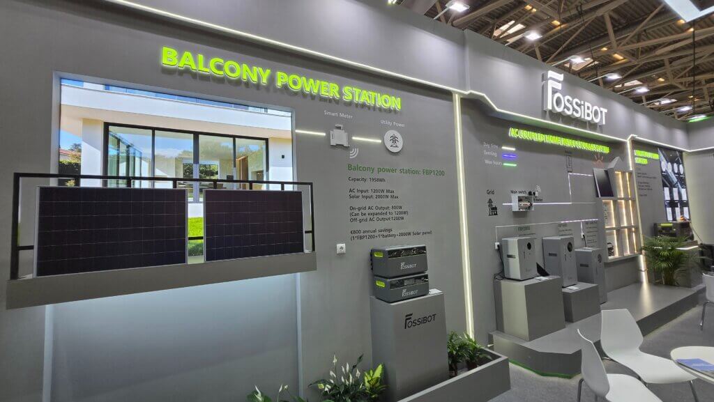 Intersolar 2026 Messe Fossibot Speicher