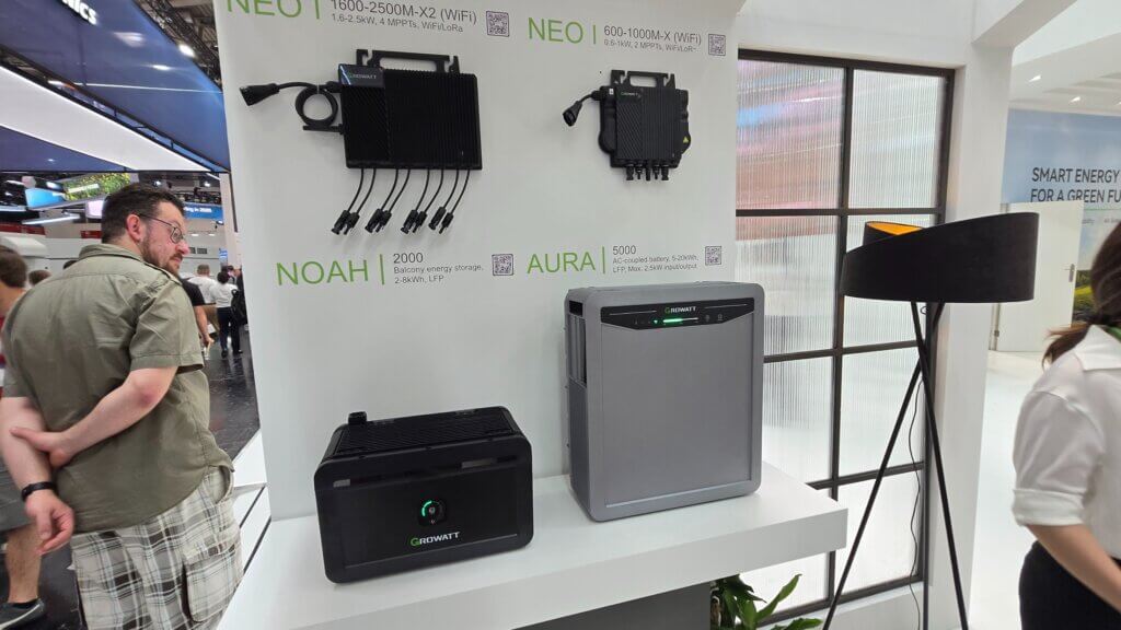Intersolar 2026 Messe Growatt Speicher