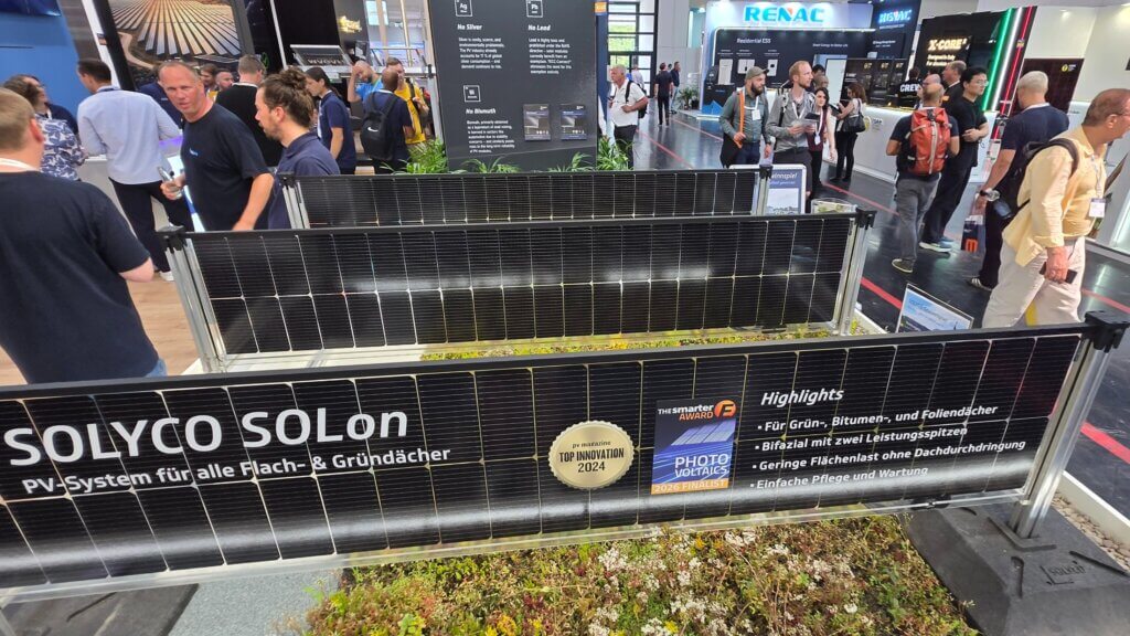 Intersolar 2026 Messe PV Gründach