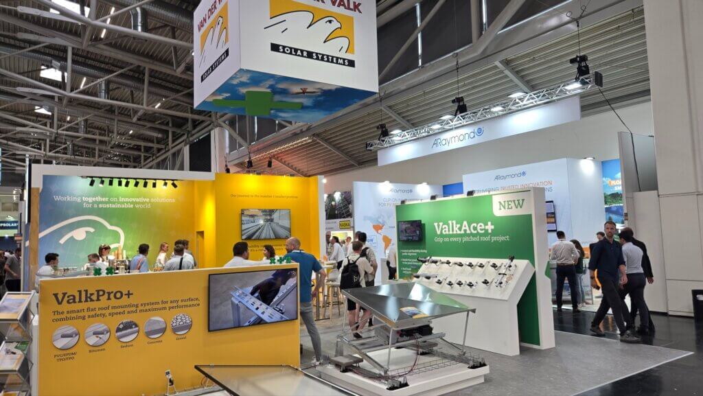 Intersolar 2026 Messe PV Halterung Valk