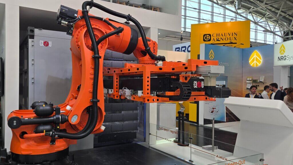 Intersolar 2026 Messe Kuka Roboter